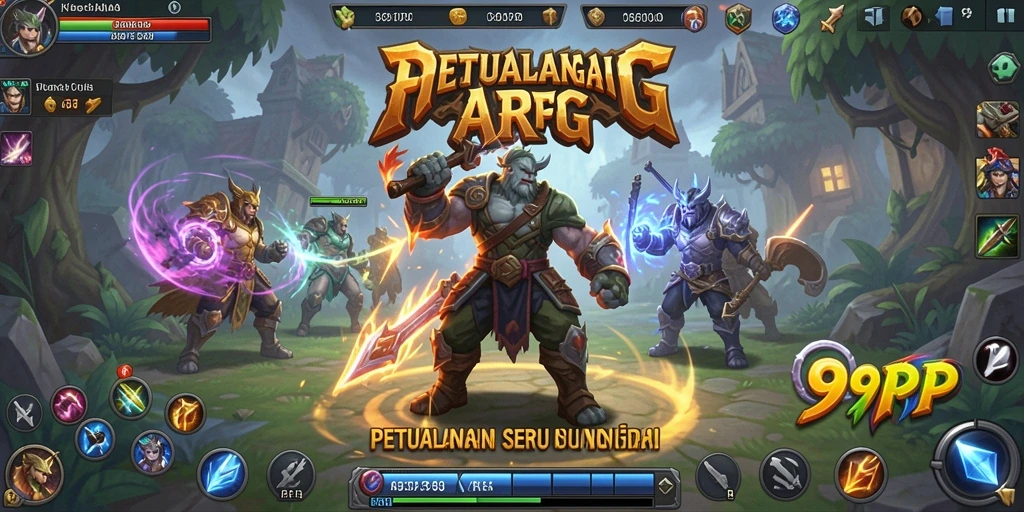 Tangkapan layar gameplay 99RP yang menarik dan penuh aksi.