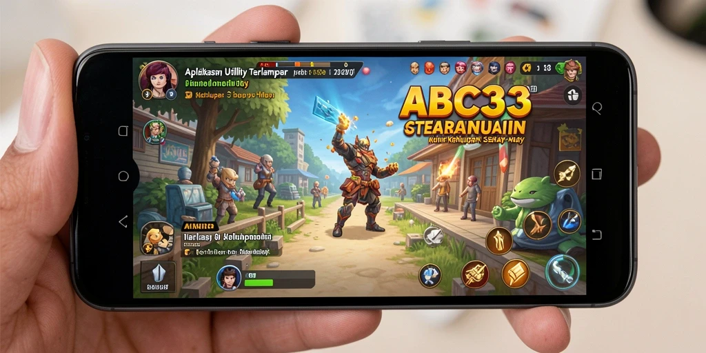 Tampilan utama ABC33 dengan fitur pengelolaan Utility yang efektif.