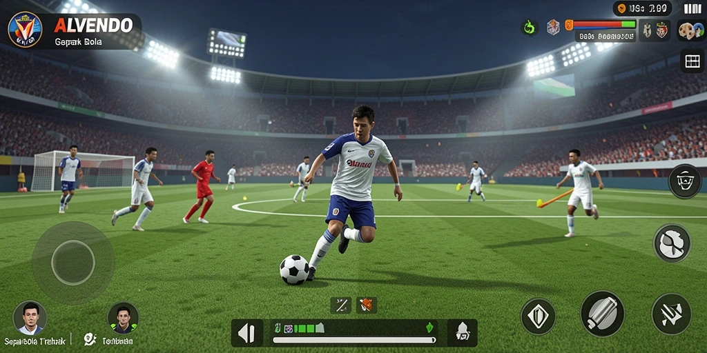Tampilan utama gameplay <strong>ALVENDO</strong> yang seru dan menegangkan.