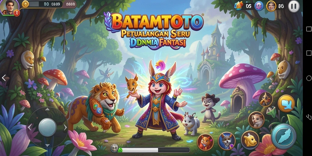 Tampilan menakjubkan dari gameplay petualangan BATAMTOTO.