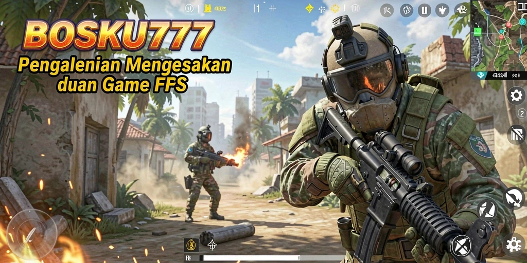 Gameplay seru dengan grafis menawan dalam BOSKU777.