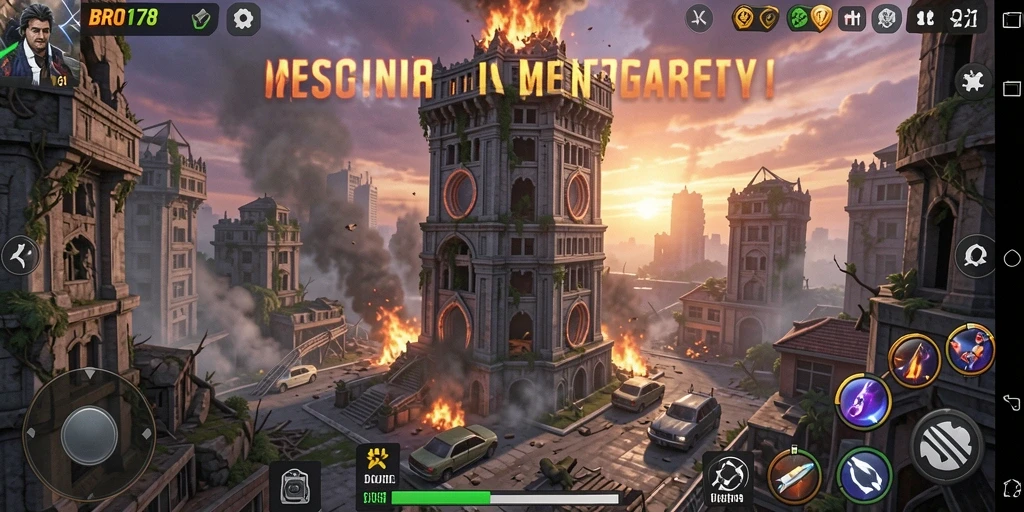Gameplay BRO178 menampilkan pertahanan menara yang strategis dan mendebarkan.
