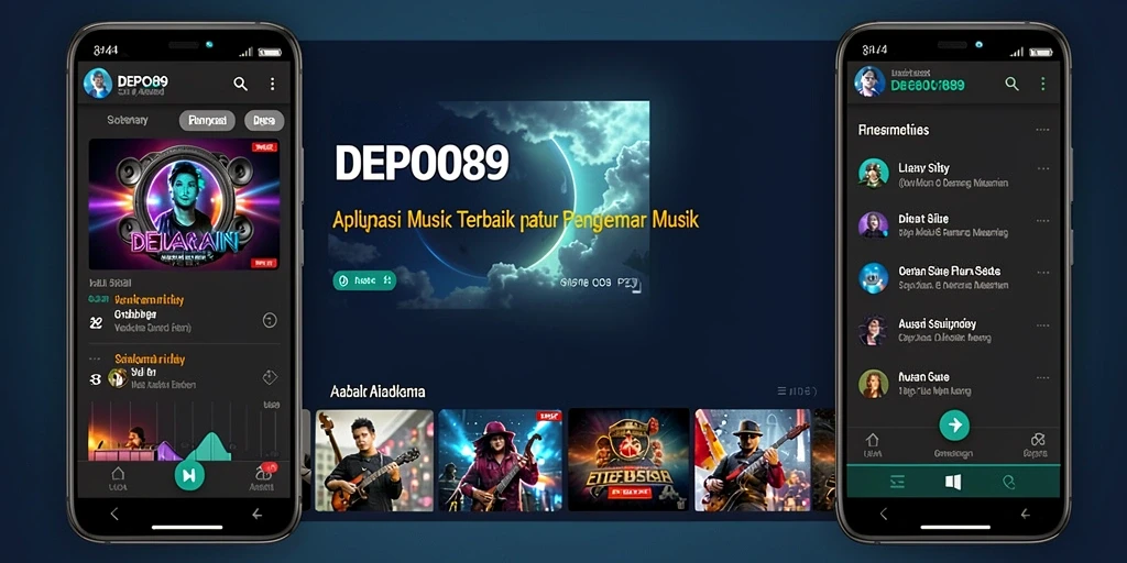 Tampilan gameplay DEPO89 yang menarik saat bermain musik.