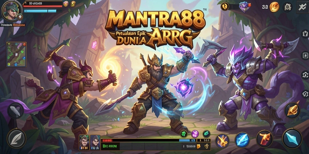 Gameplay seru dan grafis menawan dari MANTRA88.