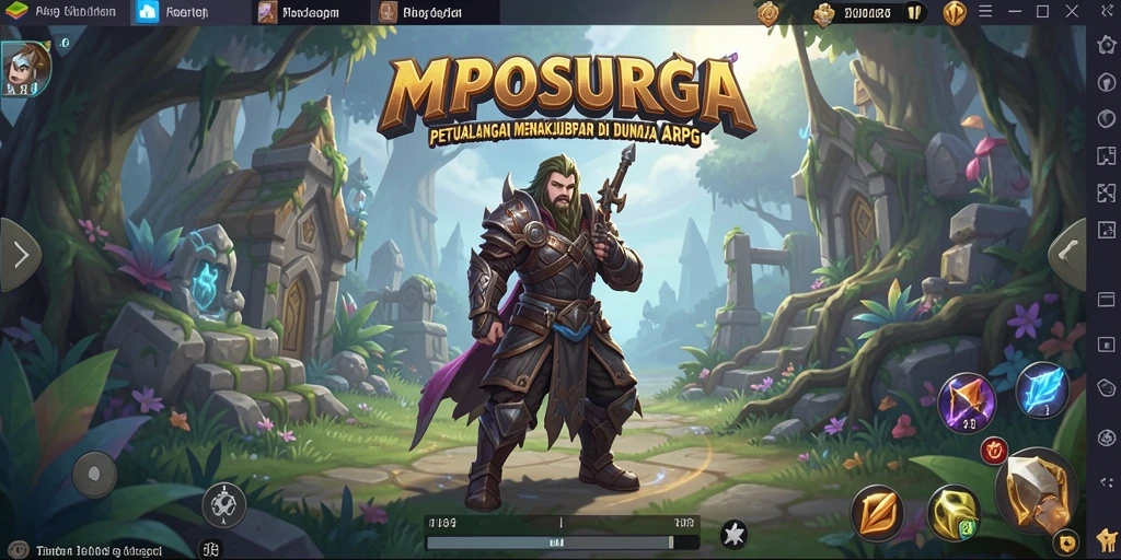 Gameplay MPOSURGA menampilkan pertarungan epik dan strategi mendalam.