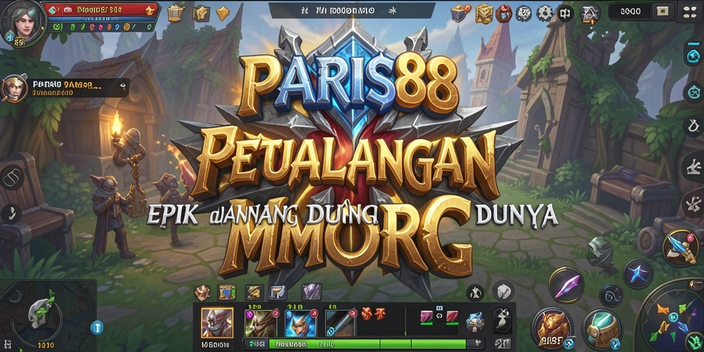 Tampilan gameplay seru dan dinamis di PARIS88.