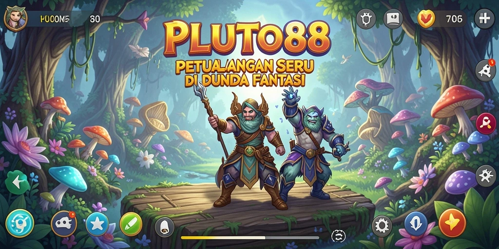 Screenshot gameplay <strong>PLUTO88</strong> menunjukkan momen petualangan yang mendebarkan.