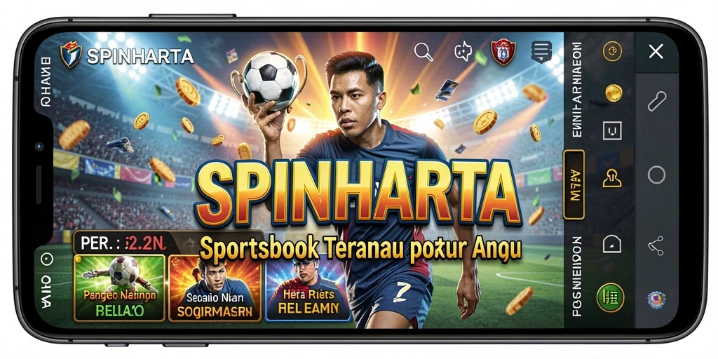 Tampilan gameplay menarik dari SPINHARTA dalam taruhan olahraga.