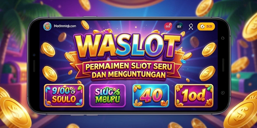 Screenshot gameplay WASLOT yang menunjukkan keseruan slot.