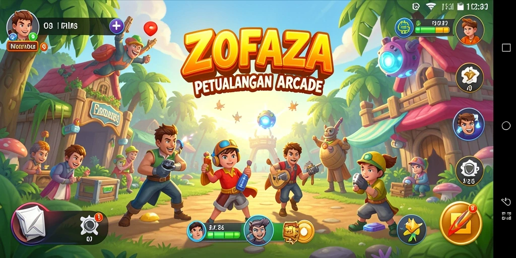 Menampilkan gameplay seru dan tantangan dari ZOFAZA.